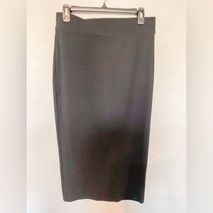 Bar III Ribbed Pencil Skirt